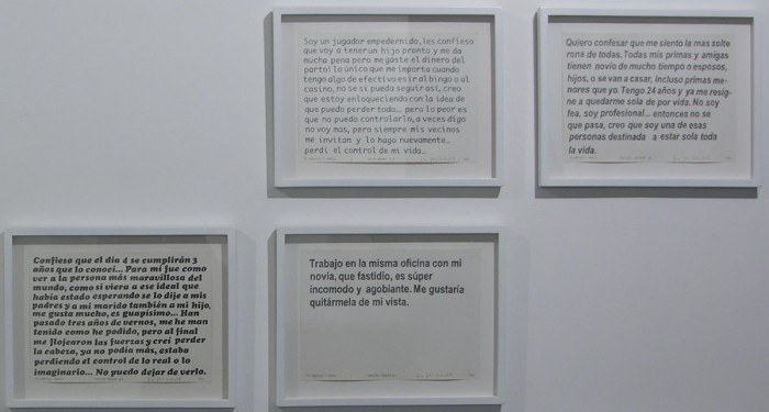 Yo Confieso / I Confess&amp;nbsp; (&amp;nbsp; 2012)&amp;nbsp;Grafito sobre papel&amp;nbsp;