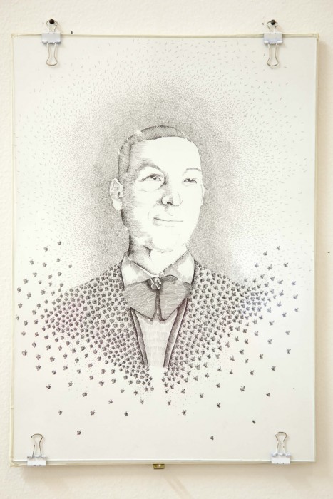Cesar Franco por Luisa Roa&amp;nbsp;(2011)&amp;nbsp;&amp;nbsp;&amp;nbsp;&amp;nbsp;Tinta china sobre papel&amp;nbsp;&amp;nbsp;