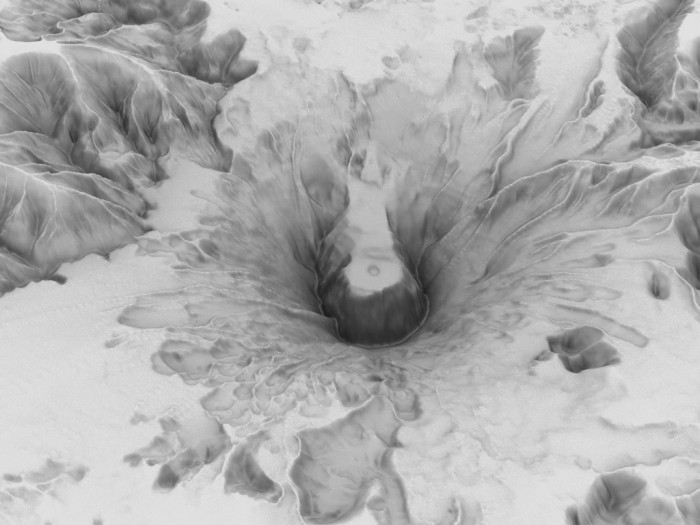 David Pe&amp;ntilde;a.&amp;nbsp;Santa Helena.&amp;nbsp;2008Volcanes.&amp;nbsp;80 x 60 cm.