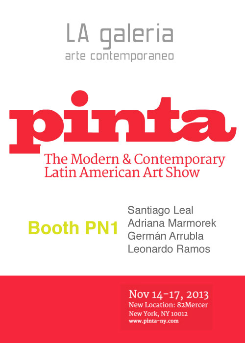 LA galeria en PINTA NEXT N.Y, 2013